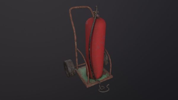 Gas Tank 3D Model