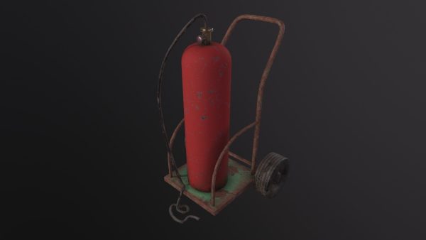 Gas Tank 3D Model