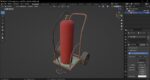Gas Tank 3D Model
