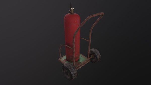 Gas Tank 3D Model