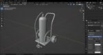 Gas Tank 3D Model