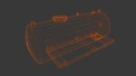 Gas Tanker 3D Model