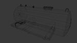 Gas Tanker 3D Model