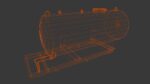Gas Tanker 3D Model
