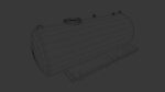 Gas Tanker 3D Model