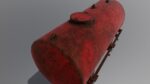 Gas Tanker 3D Model