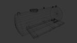 Gas Tanker 3D Model