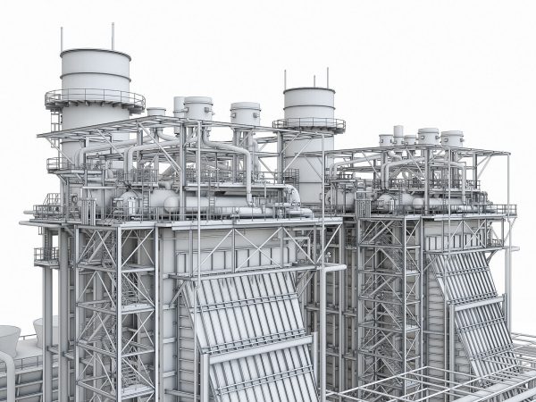Gas Turbine Plant - Full Set