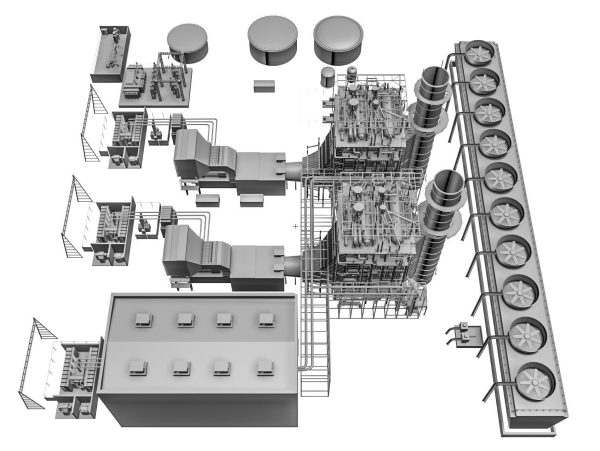 Gas Turbine Plant - Full Set