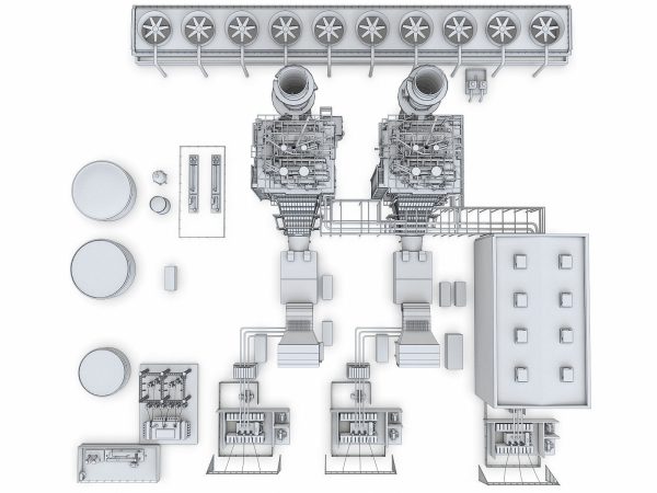 Gas Turbine Plant - Full Set