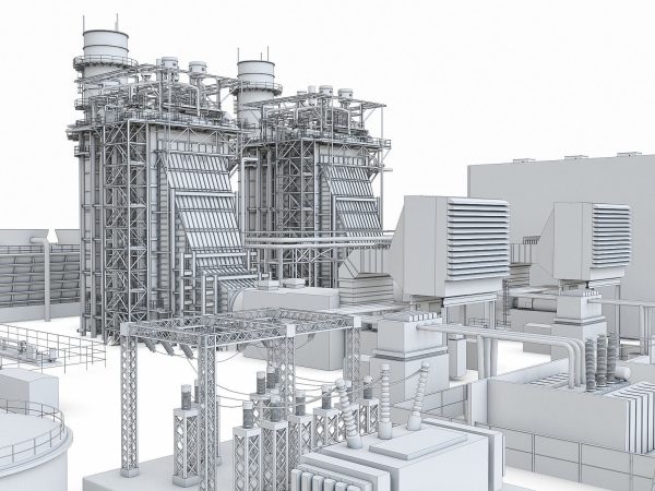 Gas Turbine Plant - Full Set