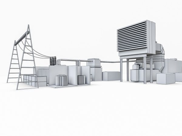 Gas Turbine Plant - Full Set