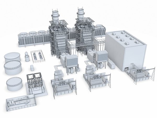 Gas Turbine Plant - Full Set