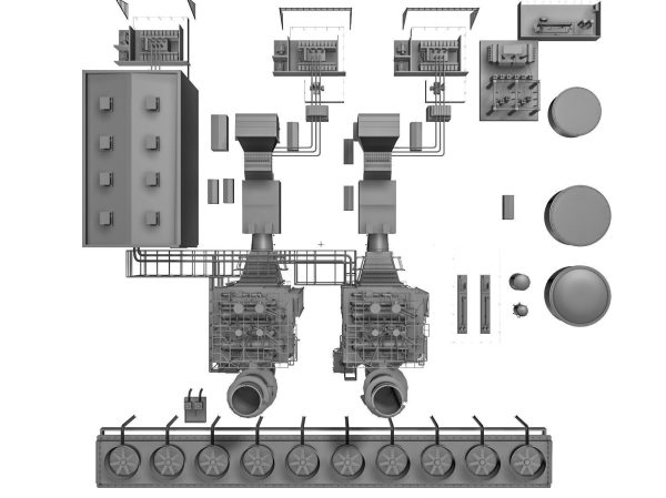 Gas Turbine Plant - Full Set