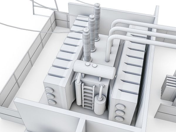 Gas Turbine Plant - Full Set