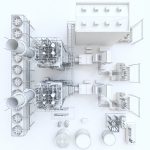 Gas Turbine Plant - Full Set