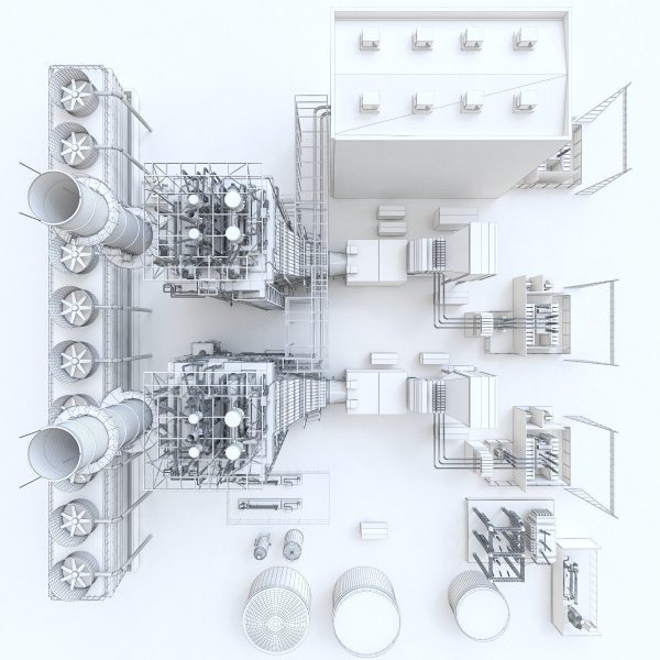 Gas Turbine Plant - Full Set