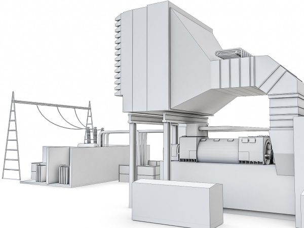 Gas Turbine Plant - Full Set