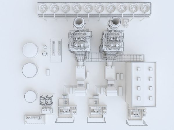 Gas Turbine Plant - Full Set