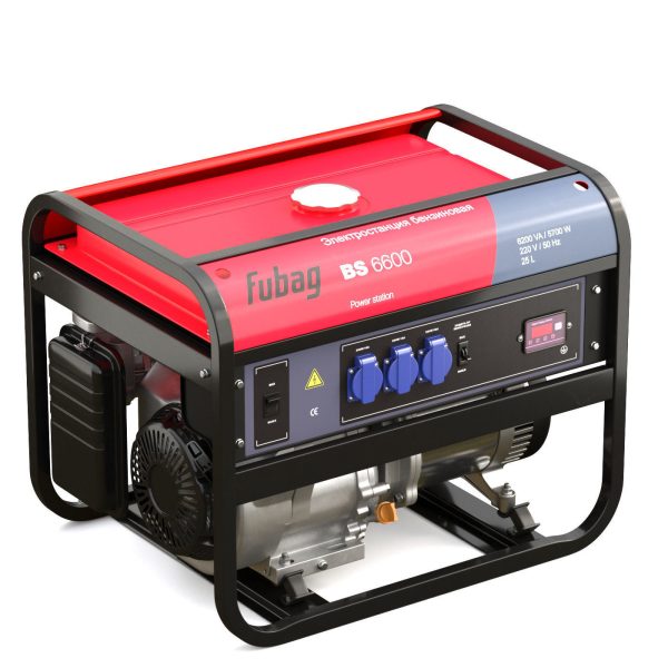gasoline generator Fubag BS 6600 3D model