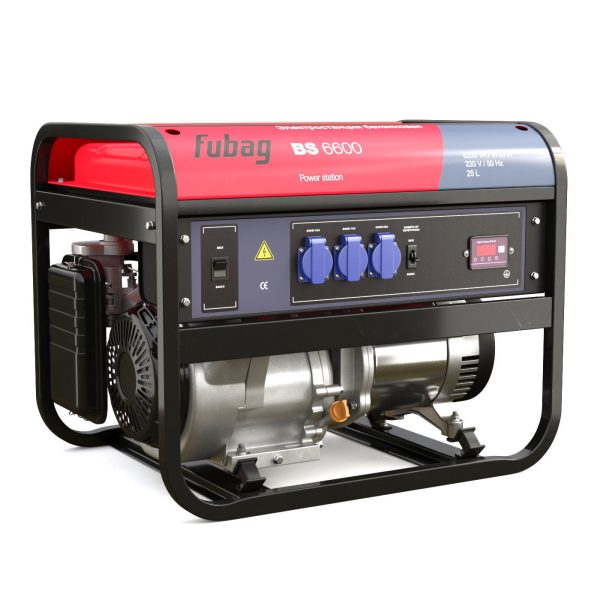 gasoline generator Fubag BS 6600 3D model