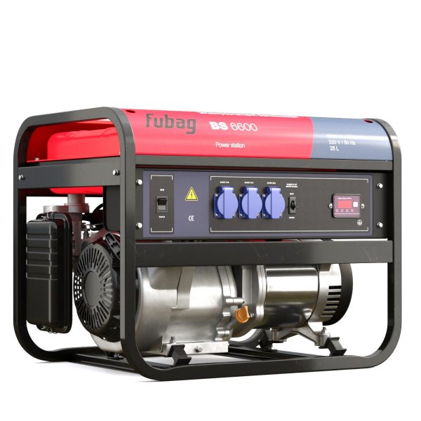 gasoline generator Fubag BS 6600 3D model