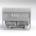 gasoline generator Fubag BS 6600 3D model