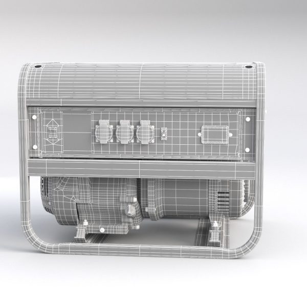 gasoline generator Fubag BS 6600 3D model