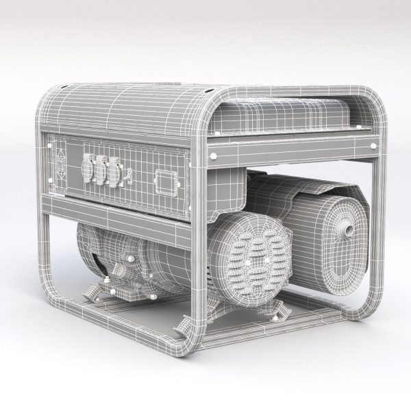 gasoline generator Fubag BS 6600 3D model