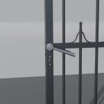 Gate with Handle