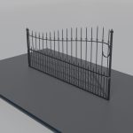 Gate with Handle