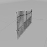 Gate with Handle