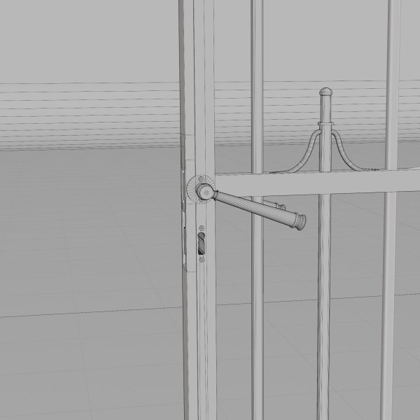 Gate with Handle