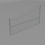 Gate with Handle