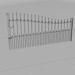 Gate with Handle