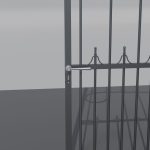 Gate with Handle