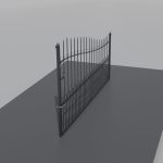 Gate with Handle
