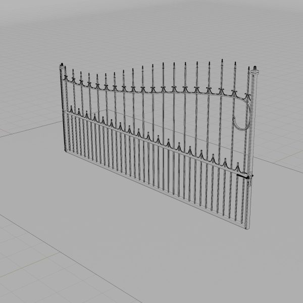Gate with Handle