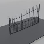 Gate with Handle