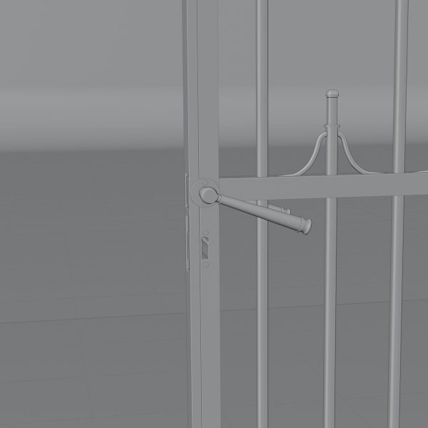 Gate with Handle