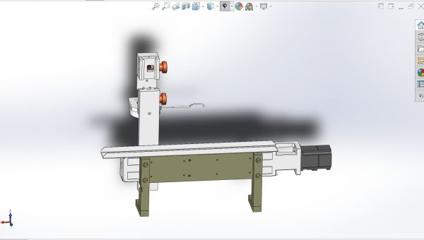 Gear magnetic strip adjustment mechanism