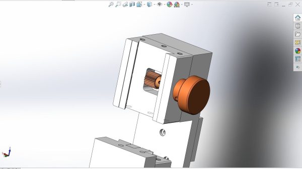Gear magnetic strip adjustment mechanism