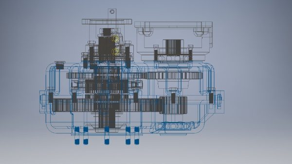 gearbox final 3D model
