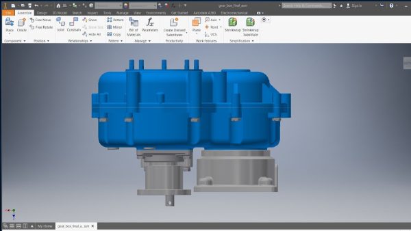 gearbox final 3D model
