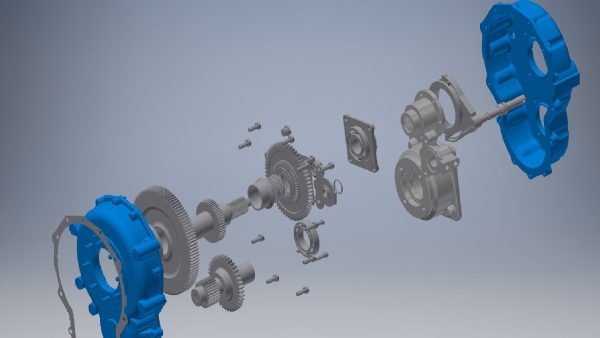 gearbox final 3D model