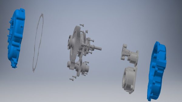gearbox final 3D model