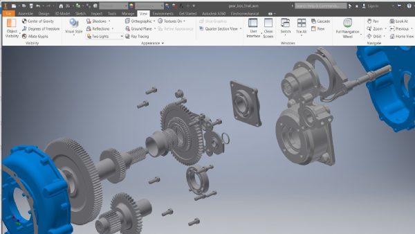 gearbox final 3D model