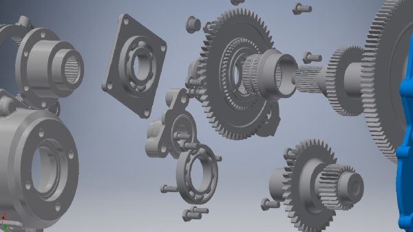 gearbox final 3D model