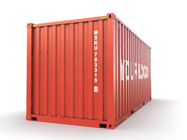 Generic container 20ft - PSD edit