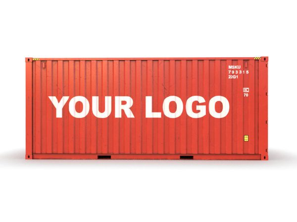 Generic container 20ft - PSD edit